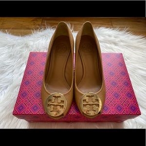 Tory Burch Sally 2 Peep Toe Wedge